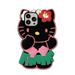 Sanrio Kittys Melody Kuromi Kawaii Phone Case for Iphone 14 13 12 11 Pro Max Hawaii Series Shockproof Silicone Protective Cover