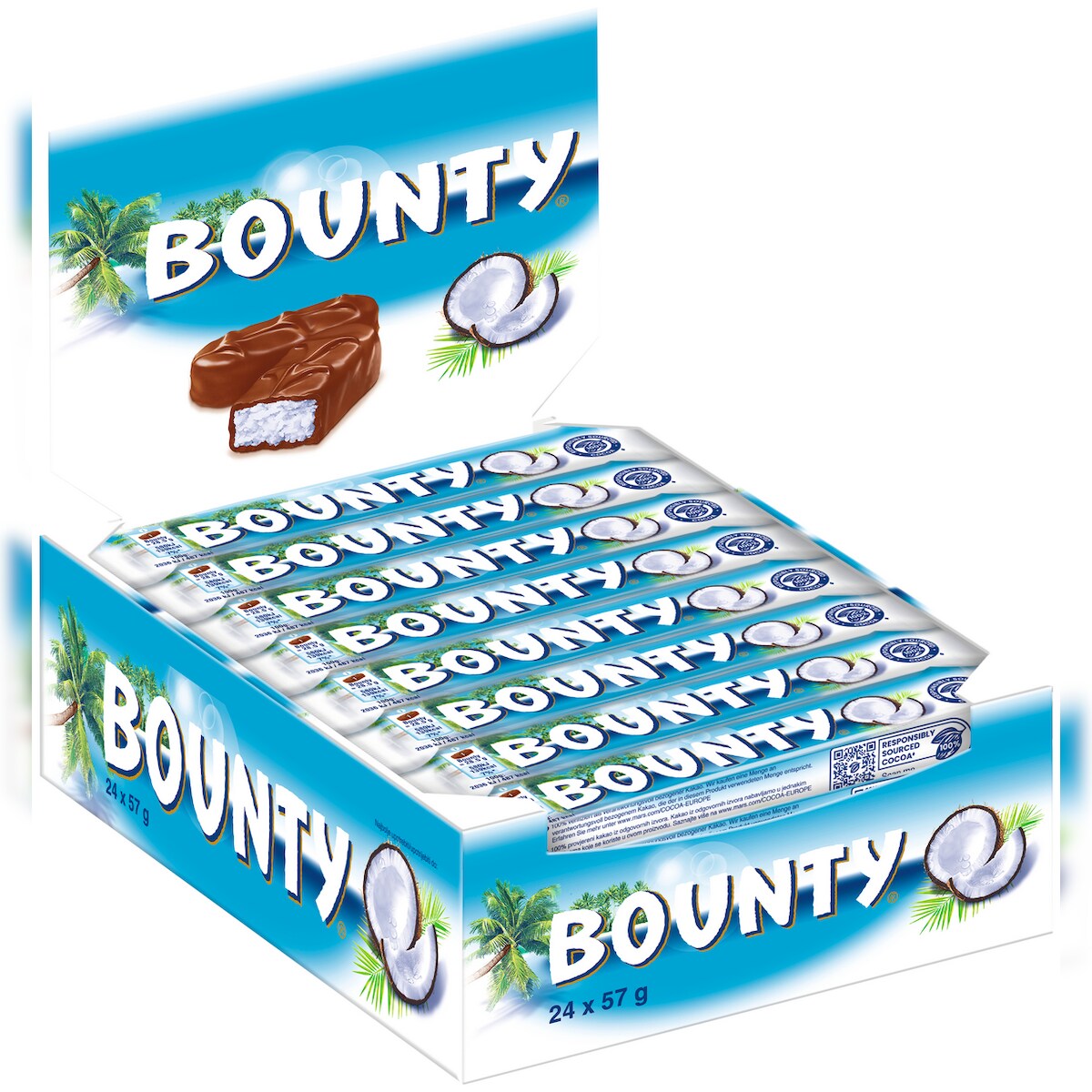 Bounty Schokoladenriegel 24 x 57g (1,37 kg) Image