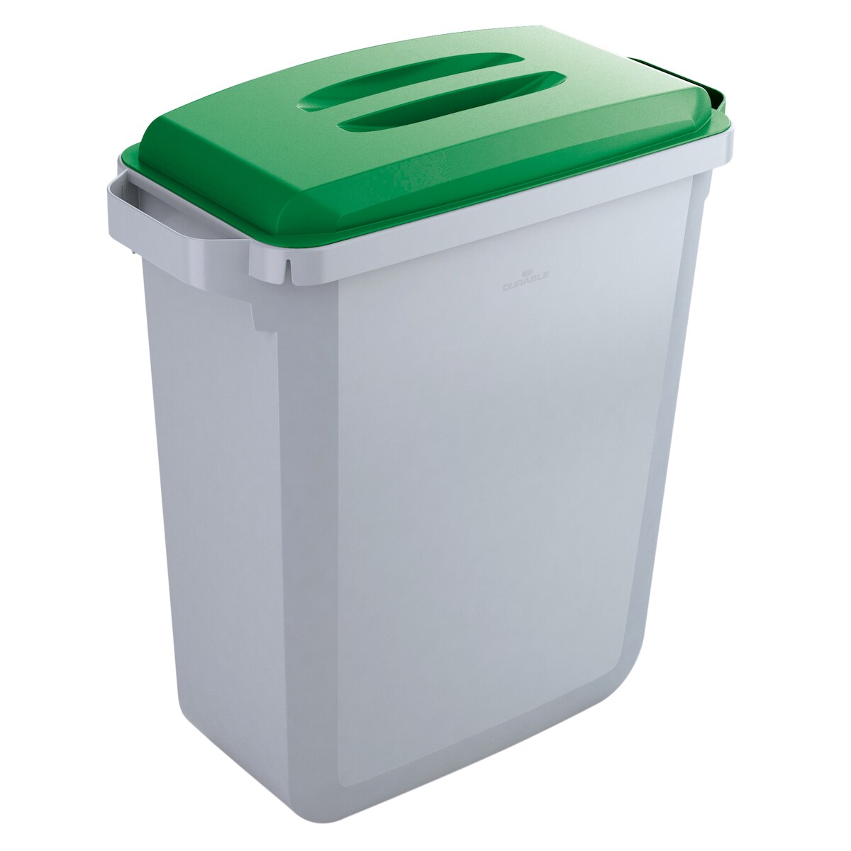 Durable Abfalleimer DURABIN VEH2012028 60l grau +Deckel grün Image