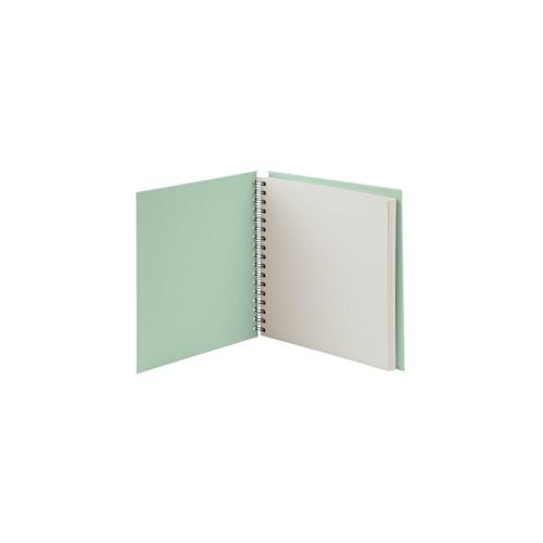 Fotoalbum Whire-O 60 Seiten 230x230mm mint/offwhite