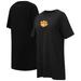 Women's Pro Standard Black Clemson Tigers Tonal Neutral Mini T-Shirt Dress