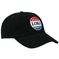 Unisex Black Loki Presidential Campaign Button Adjustable Baseball Hat