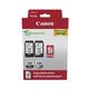 Canon PG-545/CL-546 Inkjet Cartridge + Gloss Photo Paper Black/Colour