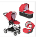 Tutti Bambini Arlo Chrome Travel System - Poppy