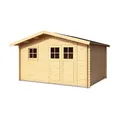 Blooma Taman 12X12 Ft Apex Wooden Shed & 1 Window