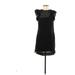 Club Monaco Casual Dress: Black Dresses - Women's Size 0