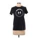 Under Armour Active T-Shirt: Black Graphic Activewear - Women's Size Small