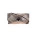 Elliot Lucca Leather Crossbody Bag: Silver Bags