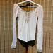 Free People Tops | Free People Women's To The West Fitted Long-Sleeve Top | Color: Cream | Size: S