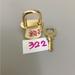 Louis Vuitton Bags | Authentic Louis Vuitton Lock And Key Set 322/Lock/Lockset/Padlock | Color: Gold | Size: Os