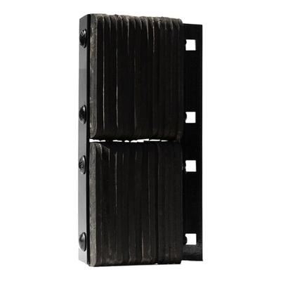 Durable 10 1/4" x 4 1/2" x 20" Standard Dock Bumper with Flat Side B4520-11-P1