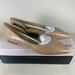 Nine West Shoes | New Nine West Women's Blaha D’orsay Flat In Nude Size 8.5m | Color: Cream | Size: 8.5