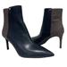 Michael Kors Shoes | Michael Kors | Leather Boot Alina Flex Bootie Two Tone Signature New- Size 8 | Color: Black/Brown | Size: 8