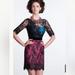 Anthropologie Dresses | Coming Soon Tracy Reese By Anthropologie Women’s Nwt Dress Size 4 | Color: Black/Purple | Size: 4