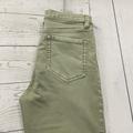 Free People Jeans | Free People Women's Size 27 Light Green Stretch Denim Skinny Ankle Jeans | Color: Green | Size: 27