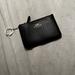 Coach Bags | Coach Zip Up Card Case | Color: Black | Size: Os