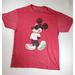 Disney Shirts | Disney Mickey Mouse Mens T Shirt Large Red Sunglasses Cool Graphic Tee | Color: Red | Size: L