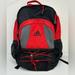 Adidas Accessories | Adidas Large Capacity Backpack Bag Rn 90388 Red Black Logo Patched Side Pockets | Color: Black/Red | Size: One Size
