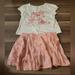 Disney Matching Sets | Disney Minnie And Daisy Pink Short Sleeve Skirt Set Size 5t | Color: Pink | Size: 5tg