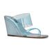 Nine West Shoes | New Nine West Nats Wedge Sandals | Color: Blue | Size: 6