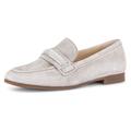 Slipper GABOR "FLORENZ" Gr. 41, beige (hellbeige) Damen Schuhe Slip ons