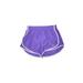 Nike Athletic Shorts: Purple Color Block Activewear - Women's Size Small