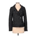 Ann Taylor LOFT Jacket: Gray Tweed Jackets & Outerwear - Women's Size Small