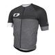 O´Neal Mountainbike Trikot Aerial Jersey Split V.23 I Fahrradshirt Herren & Damen I MX DH FR MTB Trikot I Superleichtes Jersey mit viel Bewegungsfreiheit | Schwarz Grau | Größe M