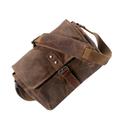 FUOYLOO Canvas Camera Bag Casual Camera Bag Single Shoulder Camera Bag Professional Camera Bag Digital Shoulder Bag, coffee