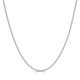 Sterling Silver Chain Necklace for Women, 1.7mm Thick 925 Sterling Silver Box Chain for Women Girls, 16" Length