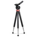 Hama Traveller Pro Tripod for Smartphone/Action Camera 3 Feet Black/Red - Tripods (Smartphone/Action Camera, 3 Feet, Black, Red, 1/4", 1/4", Aluminium)