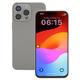 Unlocked Smartphone, Cell Phone with 6.61in HD Screen, 6800mAh Cell Phone, 12GB RAM 256GB Dual SIM Dual Standby Mobile Phone, 24MP 16MP Camera (Grey)