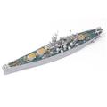 FMOCHANGMDP 1/700 Scale Top Grade North Carolina BB-55 Battleship Plastic Model Kits, Adult Toys And Gifts, 12.5 X 1.9Inchs