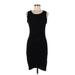 Leith Casual Dress - Bodycon: Black Solid Dresses - Women's Size Medium