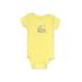 Gerber Short Sleeve Onesie: Yellow Marled Bottoms - Kids Boy's Size 3