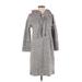 Daily Ritual Casual Dress - Sweater Dress: Gray Marled Dresses - Women's Size Small