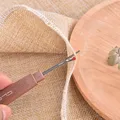 Outils de couture en acier avec poignée en plastique coupe-fil artisanal découseur de couture