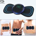 Mini masseur de cou électrique EMS coussin de massage cervical patch de massage du dos lancé