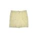 Croft & Barrow Shorts: Yellow Solid Bottoms - Women's Size 10