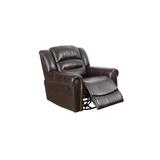 Red Barrel Studio® Crossfell Living Room Chair Faux Leather in Brown | 39 H x 42 W x 39 D in | Wayfair Recliners F04C46848E014640B4C1A53C35627CE8