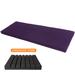 Ebern Designs 3” Thickness Chocolate Foam Massage Breathable 50D High-Resilience Functional Bench Outdoor Cushion in Indigo | 3 H x 59 W x 16 D in | Wayfair