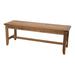 Loon Peak® Geraldy Outdoor Bench Wood/Natural Hardwoods in Black/Brown/White | 18 H x 72 W x 15.25 D in | Wayfair A2AD4D6E208C4F2AAF6A358096FF908A
