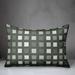 George Oliver Izhar Plaid Indoor/Outdoor Throw Pillow Polyester/Polyfill blend in Green | 14 H x 20 W x 1.5 D in | Wayfair