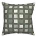 George Oliver Izhar Plaid Indoor/Outdoor Throw Pillow Polyester/Polyfill blend in Green | 18 H x 18 W x 1.5 D in | Wayfair