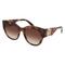 Longchamp LO740S Unisex-Sonnenbrille Vollrand Butterfly Kunststoff-Gestell, braun