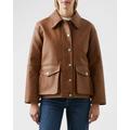 Mathis Faux Leather Jacket