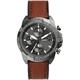 Chronograph FOSSIL "FS5855,44MM BRONSON" Armbanduhren braun Herren Quarzuhren