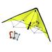 EOLO KITES Ready2Fly 45 in POP UP Yellow Stunt Kite with Sport Bag! Ages 8+