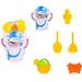 TOY Life Beach Toys For Toddlers Kids Sand Toys Includes Beach Bucket Dump Truck Toy Sand Shovel Rake Sand Toys Sand Bucket And Shovel For Kids Sandbox Toys With B