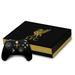 Head Case Designs Officially Licensed Liverpool Football Club Art Liver Bird Gold On Black Vinyl Sticker Skin Decal Cover Compatible with Microsoft Xbox One X Bundle